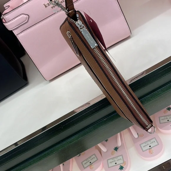 Kate Spade Leila Pebble Leather Convertible Wristlet Wallet Clutch - Picture 12 of 16